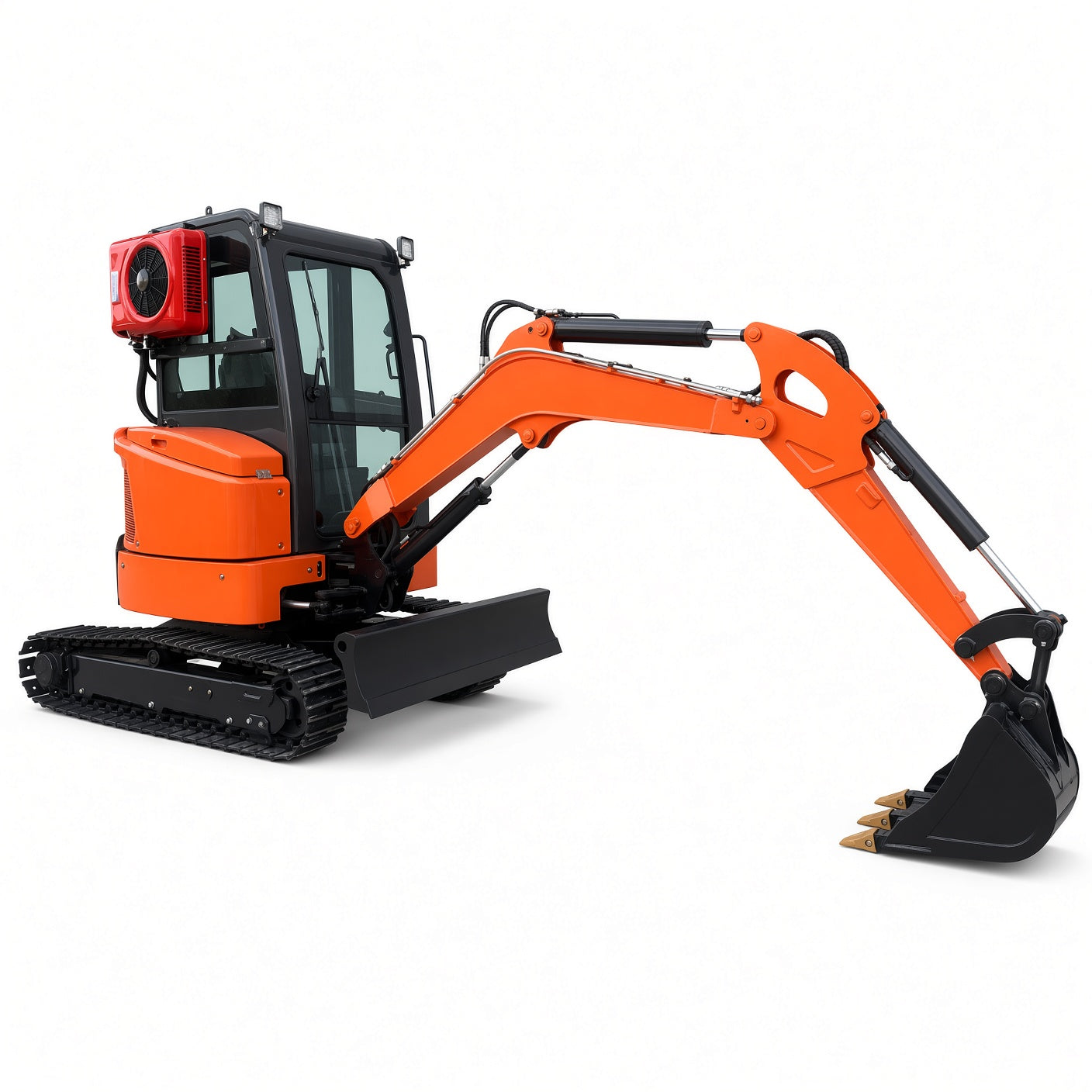 ME35 Mini Excavator 2550kg Yanmar Engine Max Digging Depth 2456mm for Municipal &amp; Landscaping Operations