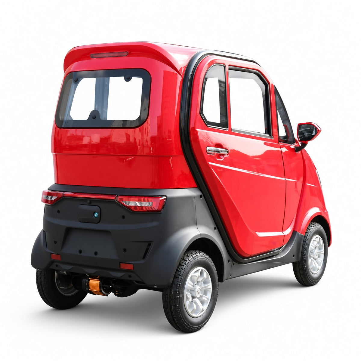 EV5 Electric Mini Car L6E 2.2kW Motor 60V Lead-Acid/NCM 65-70km Range 2-3 Seater 45km/h