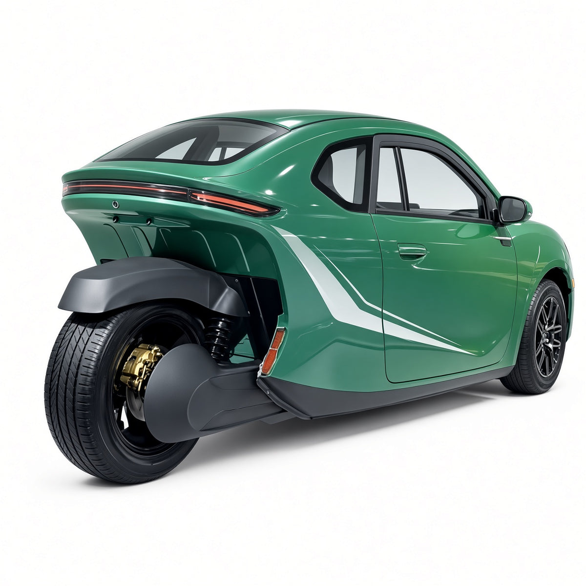 GT5 Electric Three-Wheel Sports EV L5E 10kW Motor 17kWh Lithium 200km Range 85km/h