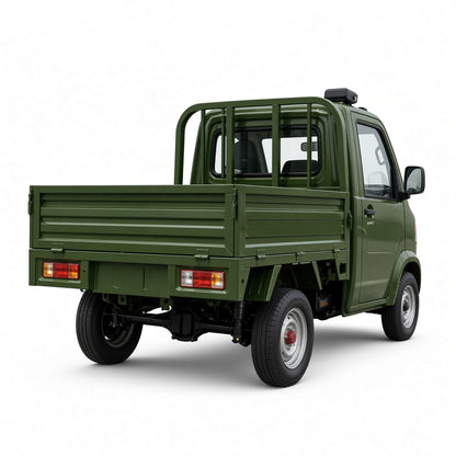 Ice Cream Pickup Electric Truck 60V/72V 2000W Motor 1000kg Load 1.8m Cargo Bed for Short-Distance Hauling