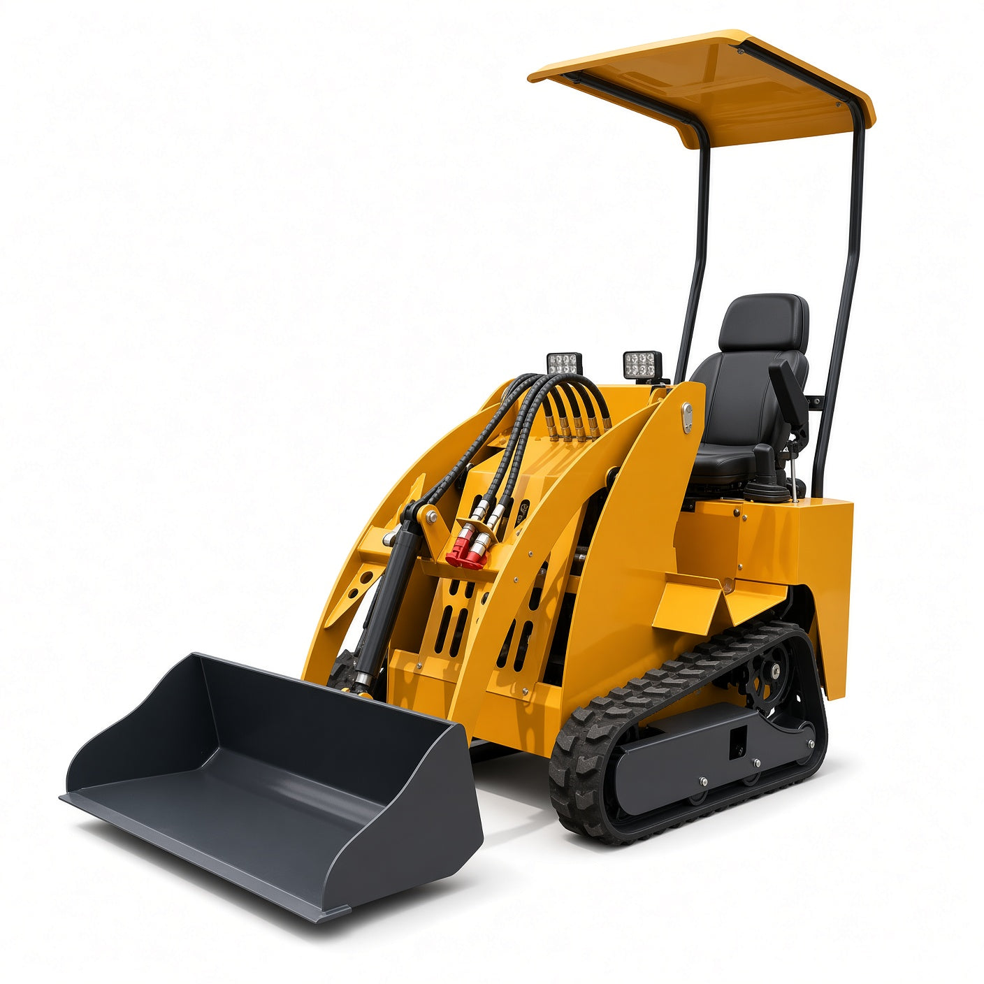 ME275 Tracked Loader Run Tong 420 Gasoline Engine Max Working Height 1600mm 200kg Lifting Capacity Mini excavator