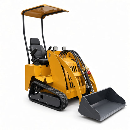 ME275 Tracked Loader Run Tong 420 Gasoline Engine Max Working Height 1600mm 200kg Lifting Capacity Mini excavator