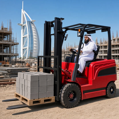 ME20 Electric Forklift 2000kg Lifting Capacity 3m Lift Height 60V 6-8 Hours Working Time