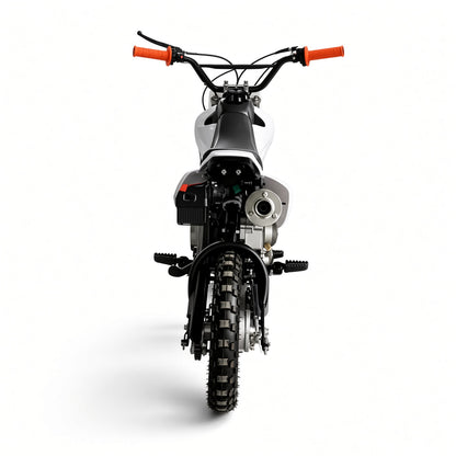 MS02 72cc Dirt Bike 72cc 4-Stroke 50km/h Top Speed Hydraulic Disc Brake Electric Start for Youth