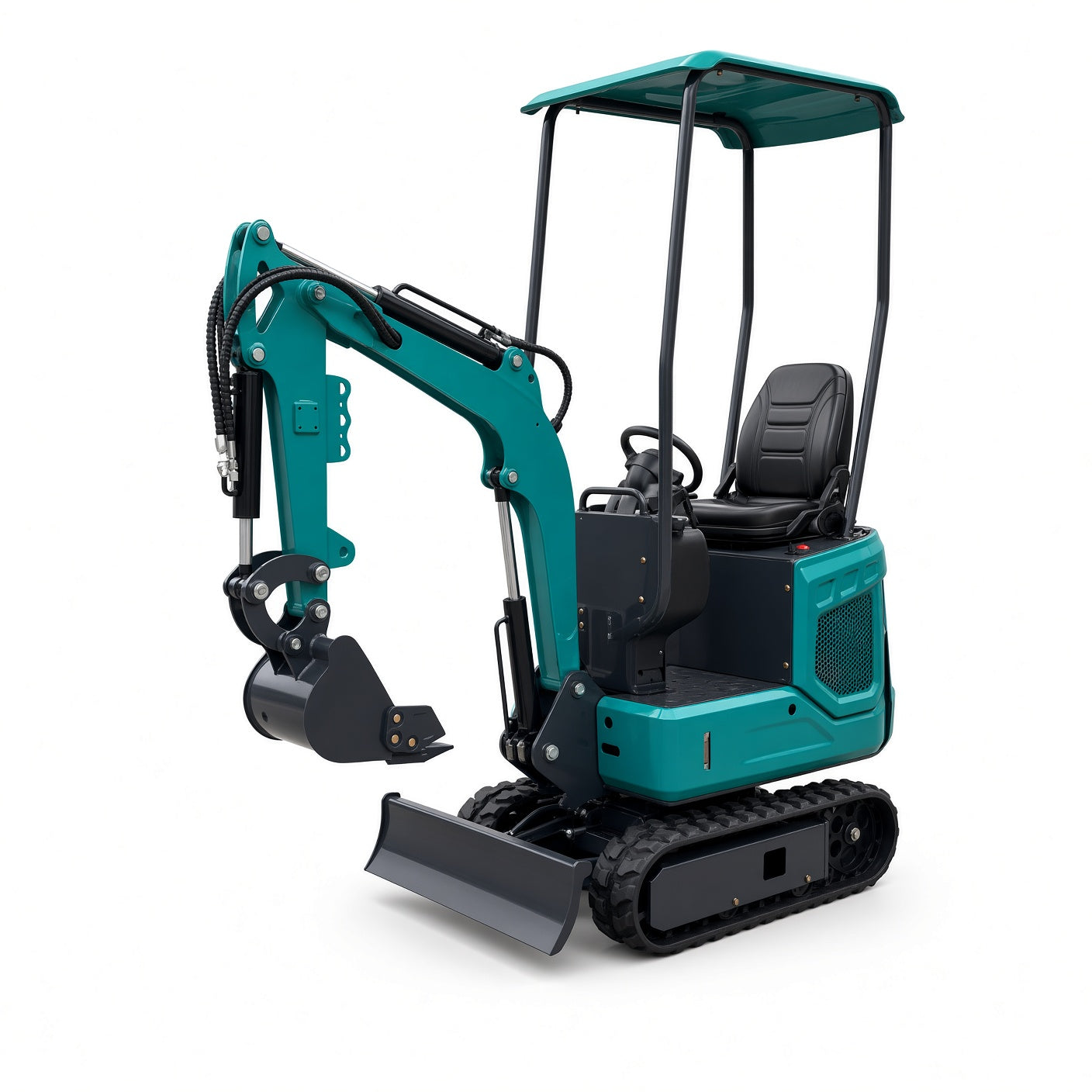 ME08 Mini Excavator Diesel Engine Max Digging Depth 1300mm for Narrow Space Operations