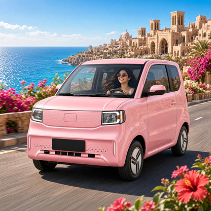JM-7001 Electric Mini Car L7E 13kW Motor 11.52kWh LFP 145km Range 4-Seater 88km/h