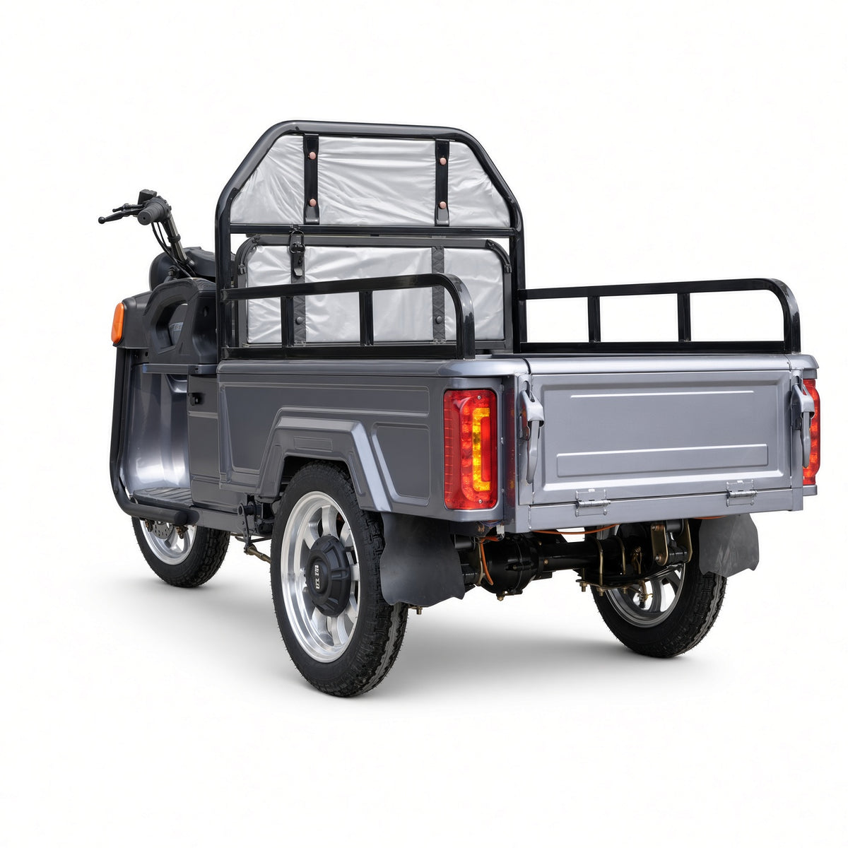X2-110/120 Starlight Flatbed Electric Tricycle 1.1/1.2m 800W 48V/60V 160kg Rated Load 300kg Max