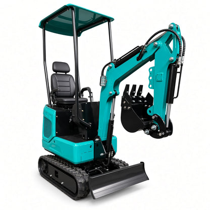 ME08 Mini Excavator Diesel Engine Max Digging Depth 1300mm for Narrow Space Operations
