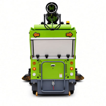 YX-G22B Electric Road Sweeper Ride On Floor Cleaning Machine Intelligent Battery Powered Vacuum Sweeper for Factory Street Warehouse