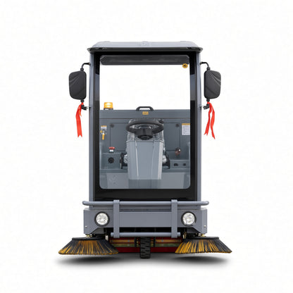 YX-16A 5-Brush Electric Street Sweeper 2200mm Sweeping Width 9000-16000㎡/h Efficiency 48V Drive Intelligent Control