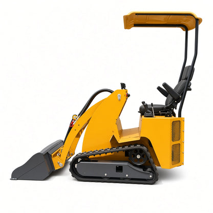 ME275 Tracked Loader Run Tong 420 Gasoline Engine Max Working Height 1600mm 200kg Lifting Capacity Mini excavator