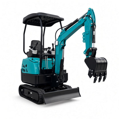 ME16 Mini Excavator 1000kg Diesel Engine Max Digging Depth 1800mm for Narrow Space Operations