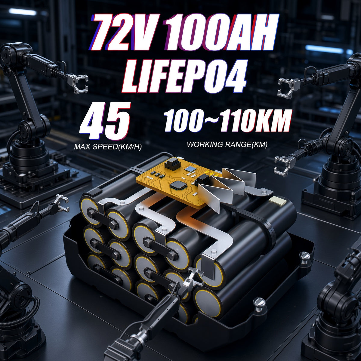 EV2 KQ20 Electric Mini Car L6E 5kW Motor 72V 100Ah Lithium 110km Range 2-Seater 45km/h