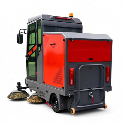 YX-20E Electric Street Sweeper 2050mm Sweeping Width 9000-16000㎡/h Efficiency 48V Drive Intelligent Control