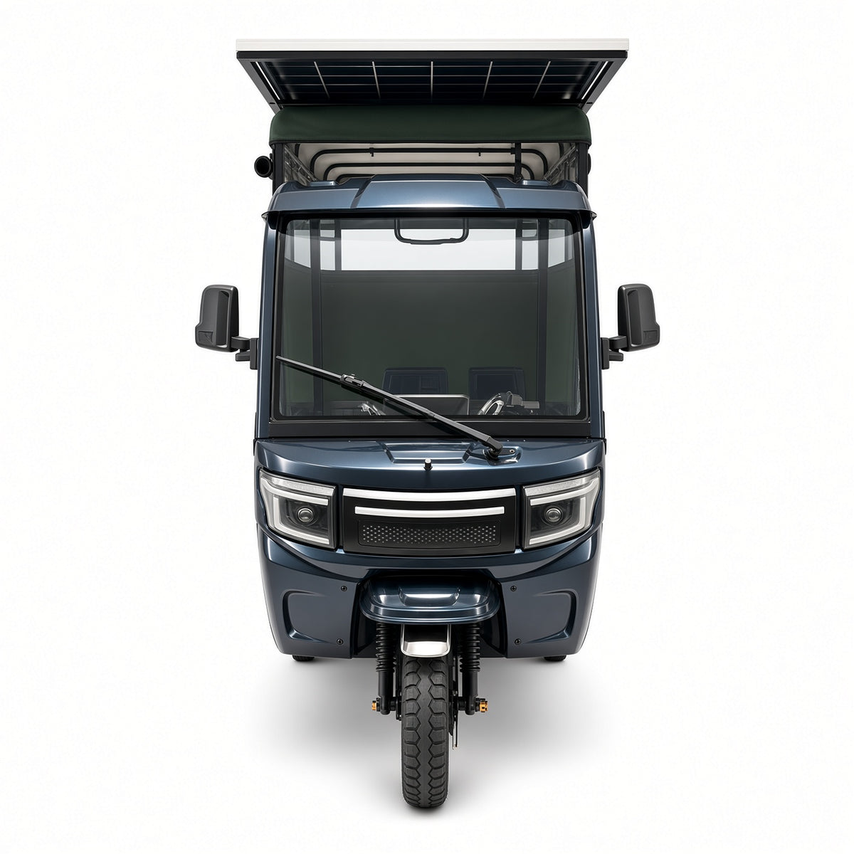 H1-180 Passenger-Cargo Electric Tricycle 1.8m 1800W Flat-Wire Motor 720W Solar 800kg Rated Load