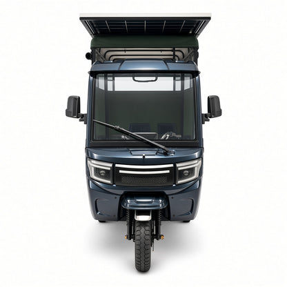 H1-180 Passenger-Cargo Electric Tricycle 1.8m 1800W Flat-Wire Motor 720W Solar 800kg Rated Load