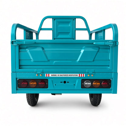 E6-160 Electric Cargo Tricycle 1.6m Speed Model 1200W 48V/60V 400kg Rated Load 800kg Max Load
