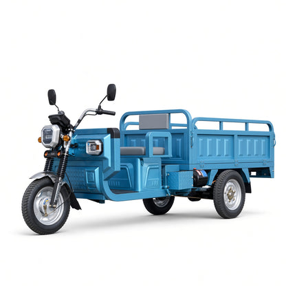 F7-160Z Extreme-Core Dump Electric Tricycle 1.6m 1200W PMSM Motor 60V/72V 475kg Rated