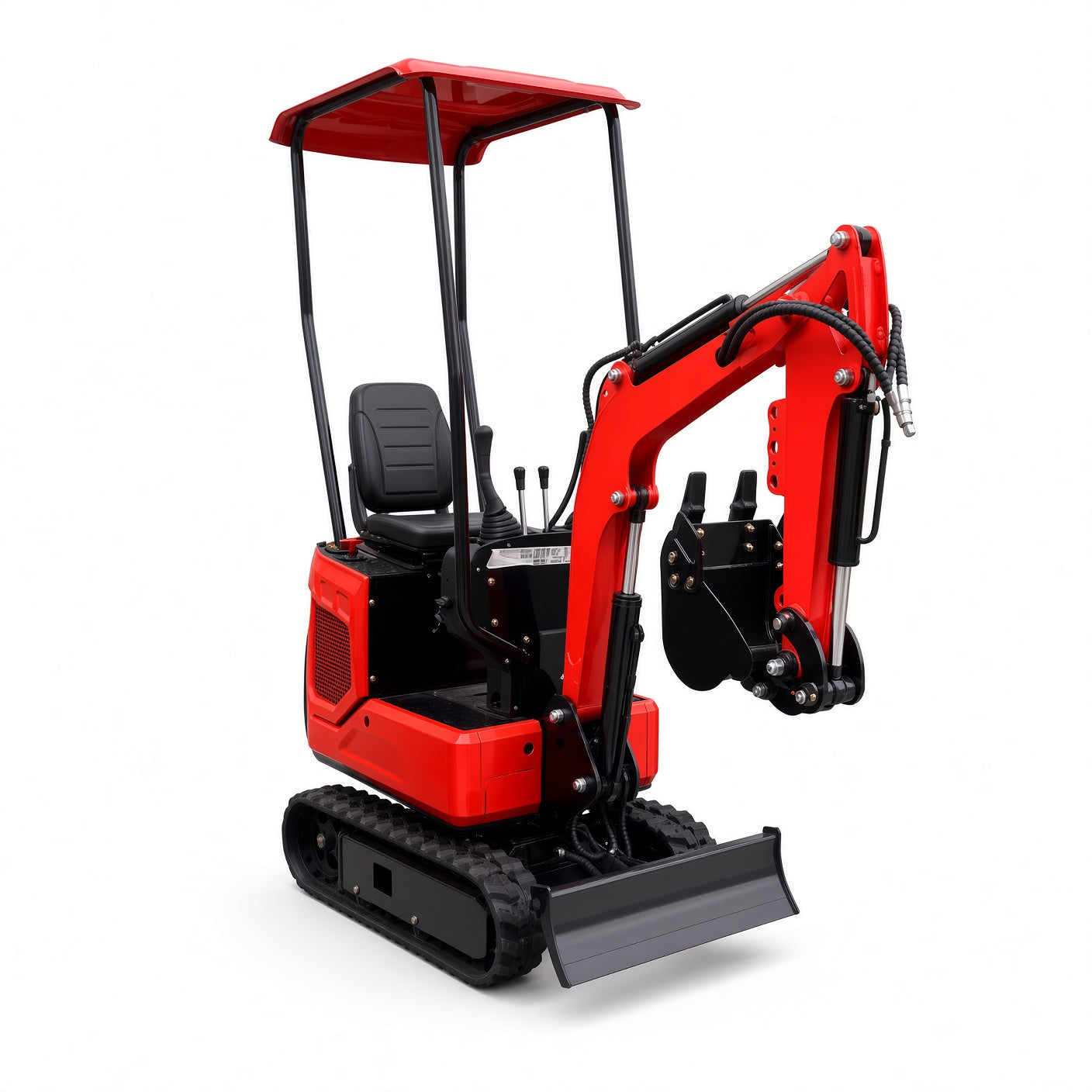 ME08 Mini Excavator Diesel Engine Max Digging Depth 1300mm for Narrow Space Operations