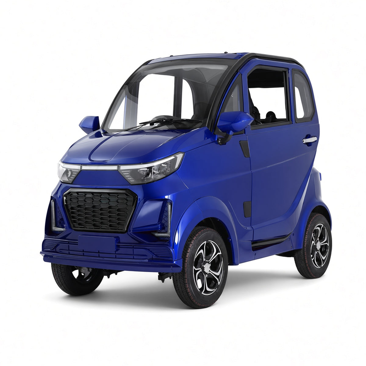 EV5 Electric Mini Car L6E 2.2kW Motor 60V Lead-Acid/NCM 65-70km Range 2-3 Seater 45km/h