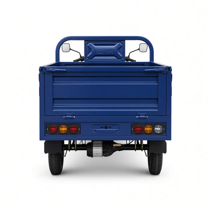F13-180Z Dual-Beam Benba W Dump Electric Tricycle 1.8m 1800W Flat-Wire Motor 60V/72V 800kg Rated Load