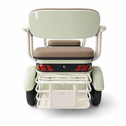 L2 Leisure Electric Tricycle 650W 48V/60V Seat Width 480/680mm 175kg Rated Load 25km/h