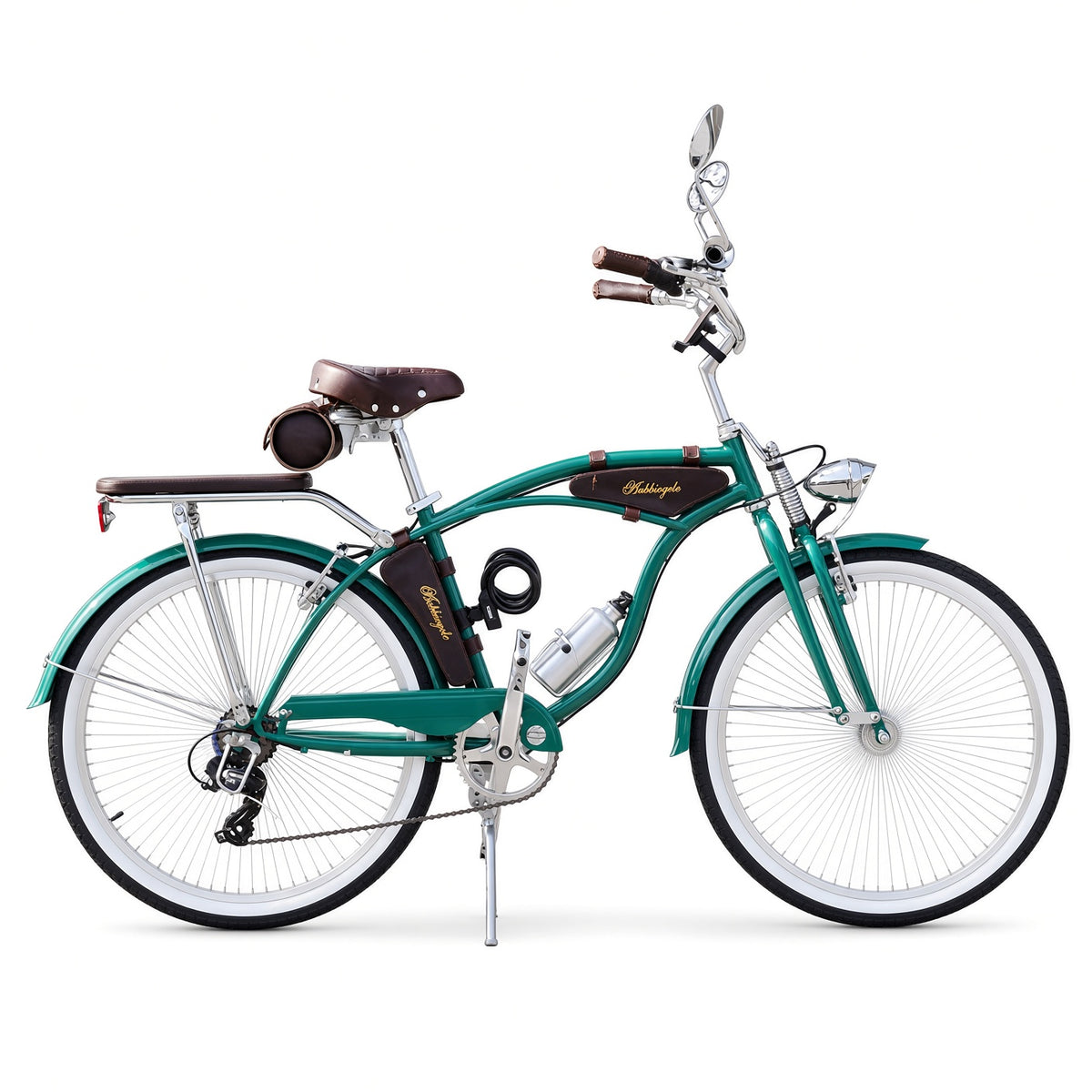 MULTIFUNCTIONAL SIDECAR Tricycle Bike 26 Inch 7-Speed 300kg Load Alloy Steel Rigid Frame for Road