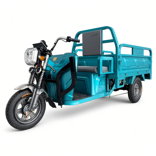 E6-150 Electric Cargo Tricycle 1.5m Speed Model 800W 48V/60V 300kg Rated Load 800kg Max Load