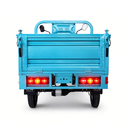 F7-160 Extreme-Core Electric Cargo Tricycle 1.6m 1200W PMSM Motor 60V/72V 475kg Rated