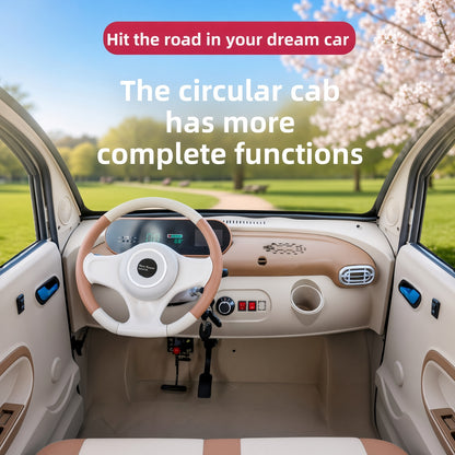 T9 4-Door 4-Seater Electric Car Nanpu Silent 1000W 60V 60Ah Disc Brake Reverse Camera Sunroof