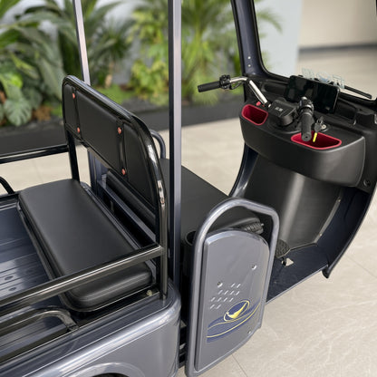 X5-110 Starlight Luxury Flatbed Electric Tricycle 1.1m Cabin 800W 48V/60V 160kg Rated Load