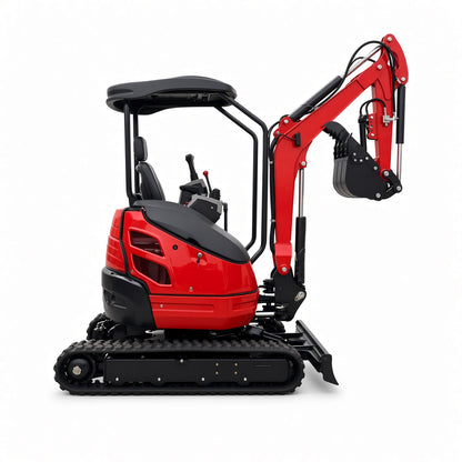 ME18-1 Mini Excavator 1800kg Kubota Engine Max Digging Depth 1800mm for Narrow Space Operations