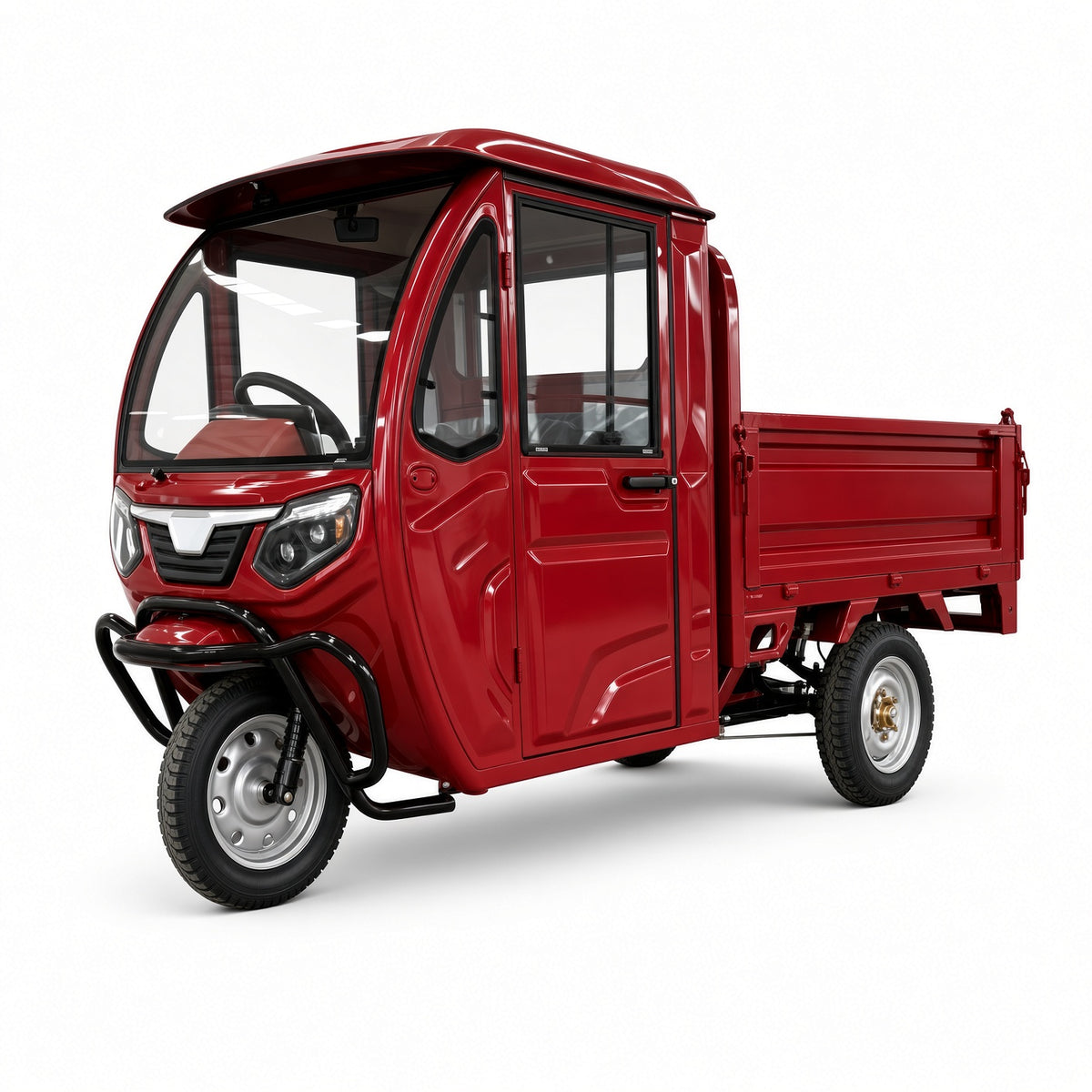 B2-160 Qihang Cabin Electric Cargo Tricycle 1.6m 1200W 60V/72V 500kg Rated Load