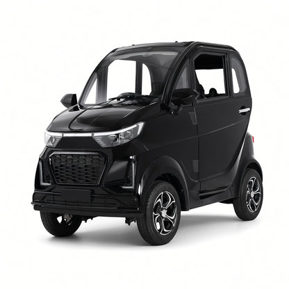 EV5 Electric Mini Car L6E 2.2kW Motor 60V Lead-Acid/NCM 65-70km Range 2-3 Seater 45km/h