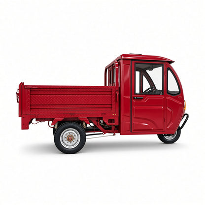 B2-160 Qihang Cabin Electric Cargo Tricycle 1.6m 1200W 60V/72V 500kg Rated Load