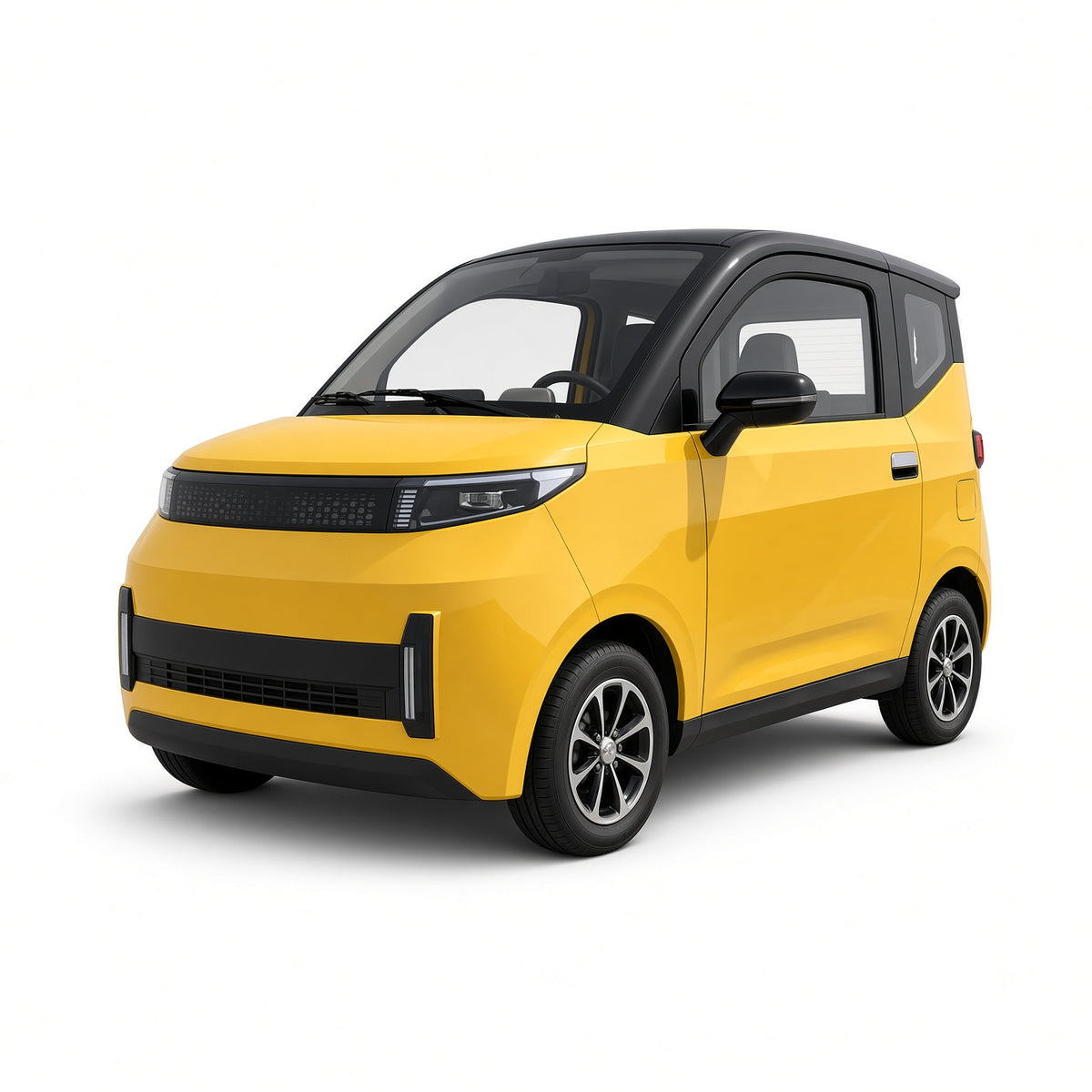 EV2 KQ20 Electric Mini Car L6E 5kW Motor 72V 100Ah Lithium 110km Range 2-Seater 45km/h