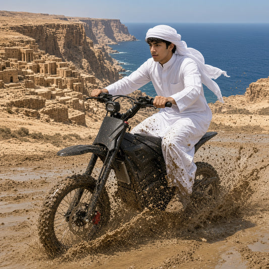 ME01 Electric Dirt Bike 1000W Brushless Motor 48V 20.8Ah Lithium 60km/h 30km Range