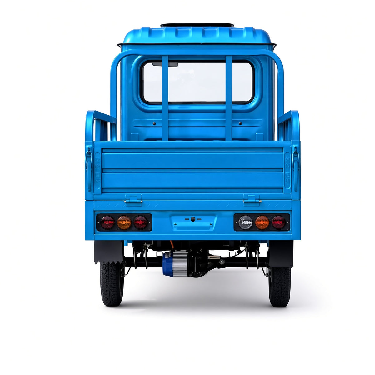 Q8 Enclosed Electric Cargo Tricycle 600-800kg Load 70-90km Range 30-50km/h 2-Seater
