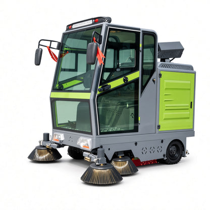 YX-20A Electric Street Sweeper 2000mm Sweeping Width 9000-16000㎡/h Efficiency 48V Drive Intelligent Control