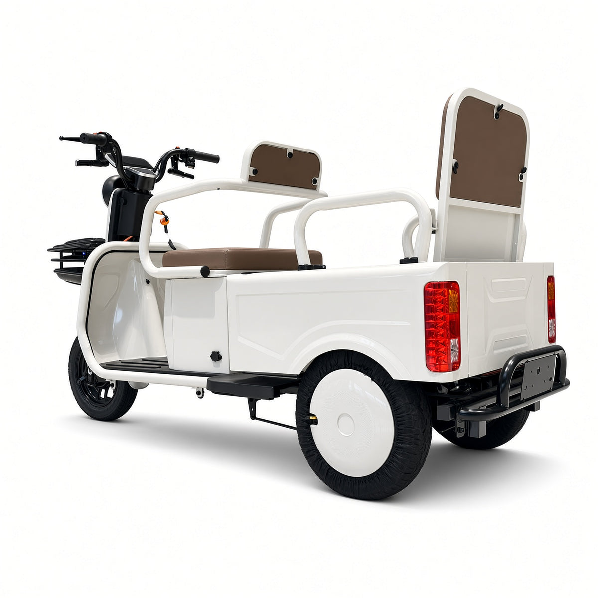 L6 Leisure Electric Tricycle 500W 48V/60V 700×700mm Cargo Box Foldable Seat 175kg Rated L