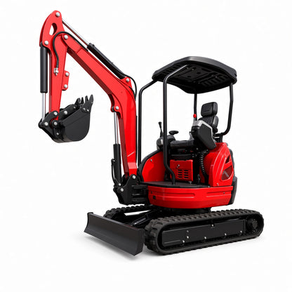 ME18-1 Mini Excavator 1800kg Kubota Engine Max Digging Depth 1800mm for Narrow Space Operations