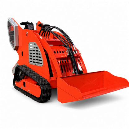 ME280 Tracked Loader Runtong 420 Gasoline Engine Max Pin Height 1800mm 500kg Load Capacity Mini excavator