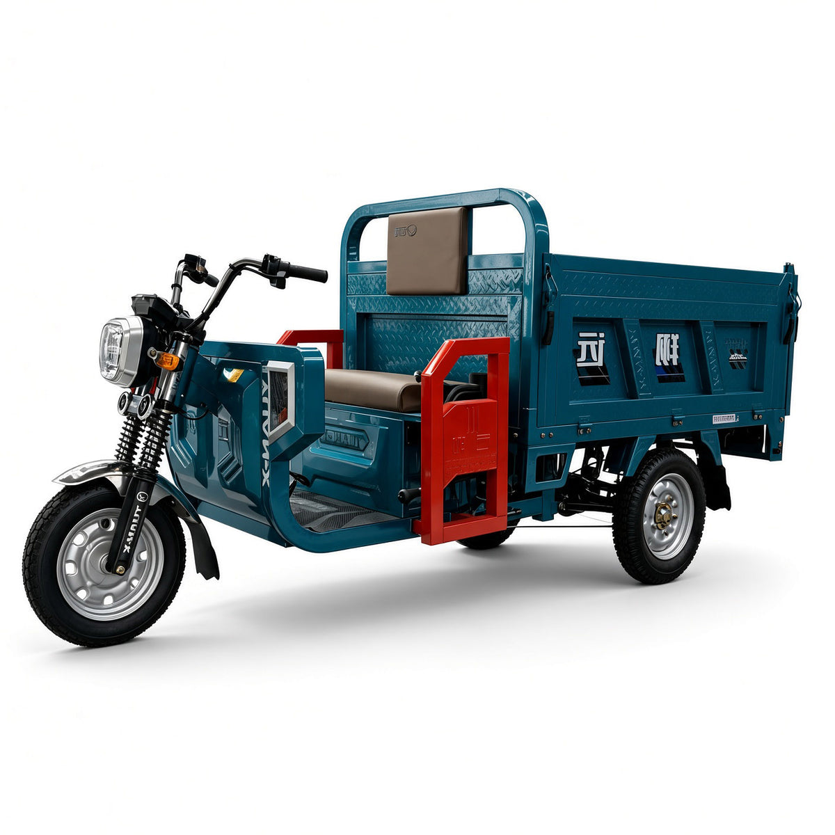 Bbzx-160 Benba Dump Electric Tricycle 1.6m 1200W Flat-Wire Motor 60V/72V 500kg Rated Load 1000kg Max Load