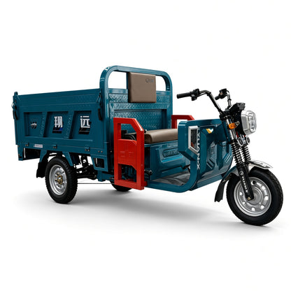 Bbzx-160 Benba Dump Electric Tricycle 1.6m 1200W Flat-Wire Motor 60V/72V 500kg Rated Load 1000kg Max Load