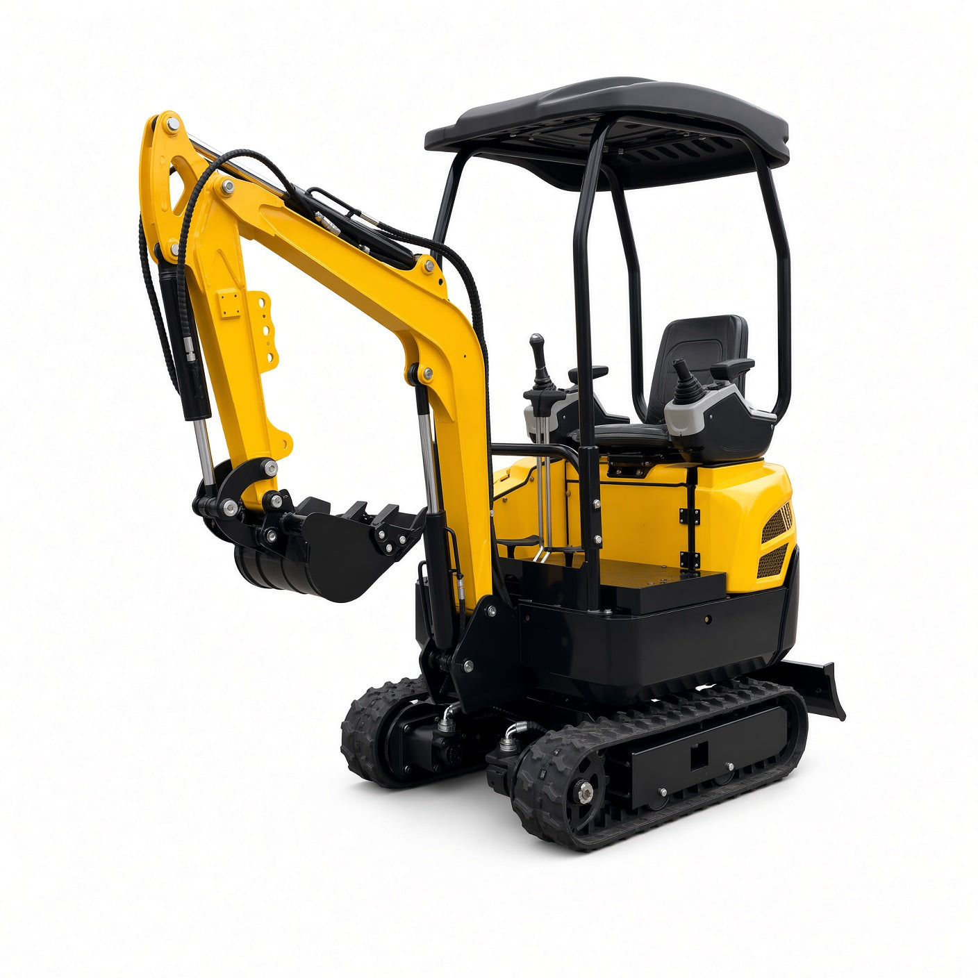 ME16 Mini Excavator 1000kg Diesel Engine Max Digging Depth 1800mm for Narrow Space Operations