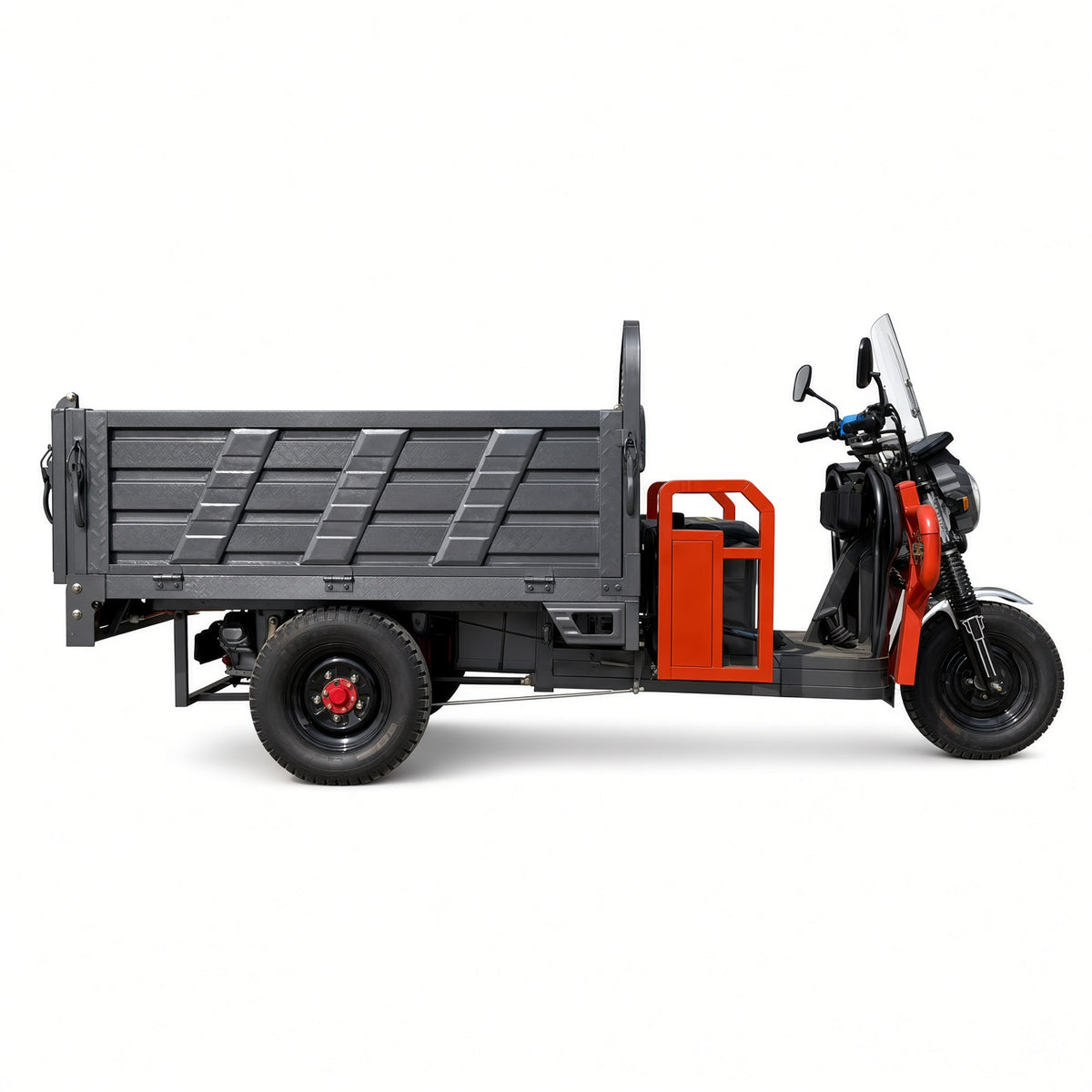 F16-180Z Bawanglong Dump Electric Tricycle 1.8m 1800W Flat-Wire Motor 60V/72V 800kg Rated Load