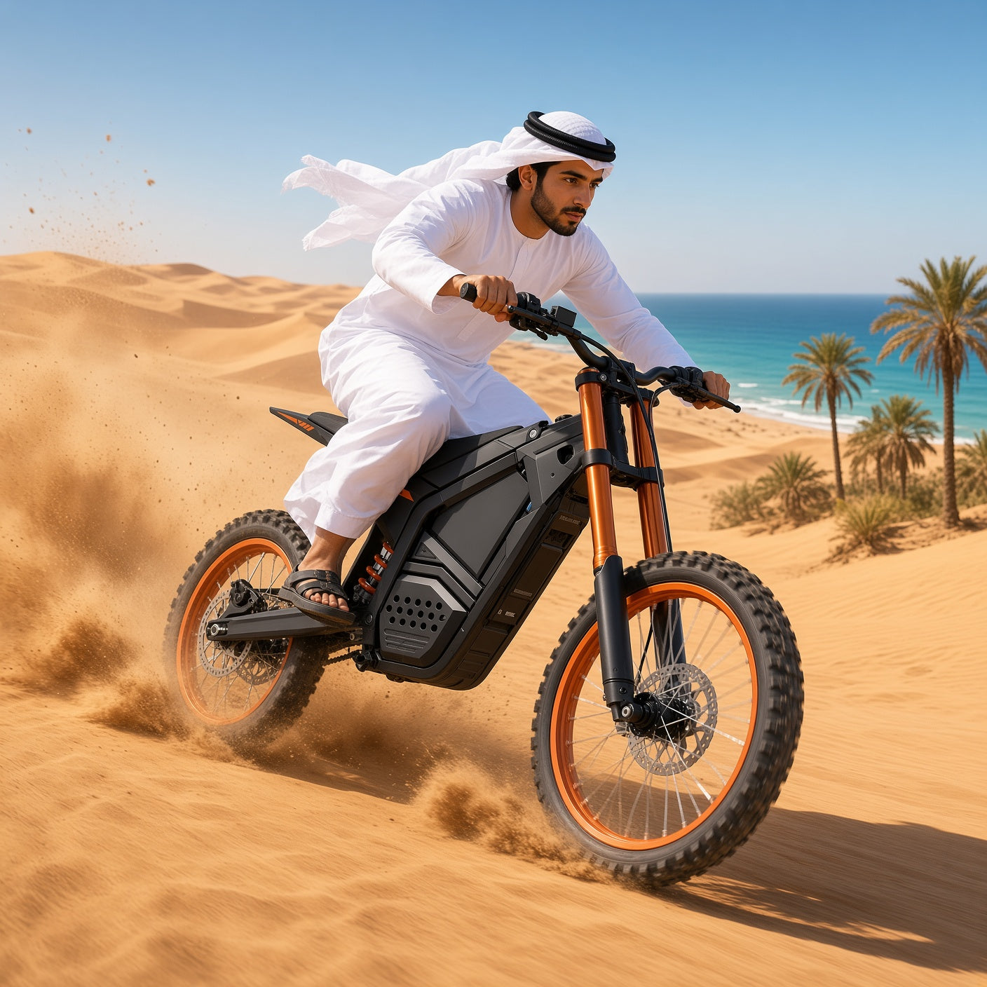 ME03 2000W Electric Dirt Bike 60V 90km/h Top Speed Disc Brake for Teens &amp; Adults