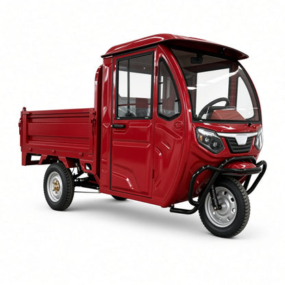 B2-160 Qihang Cabin Electric Cargo Tricycle 1.6m 1200W 60V/72V 500kg Rated Load