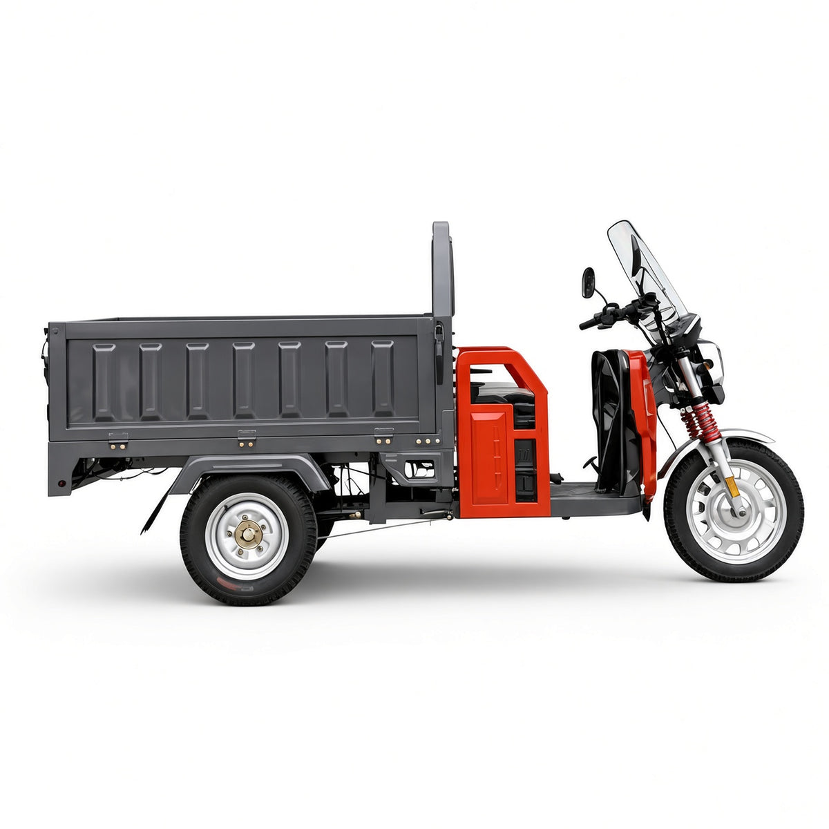 F3-160 Electric Cargo Tricycle 1.6m Zhanhu 1200W 60V/72V 500kg Rated Load 1000kg Max Load