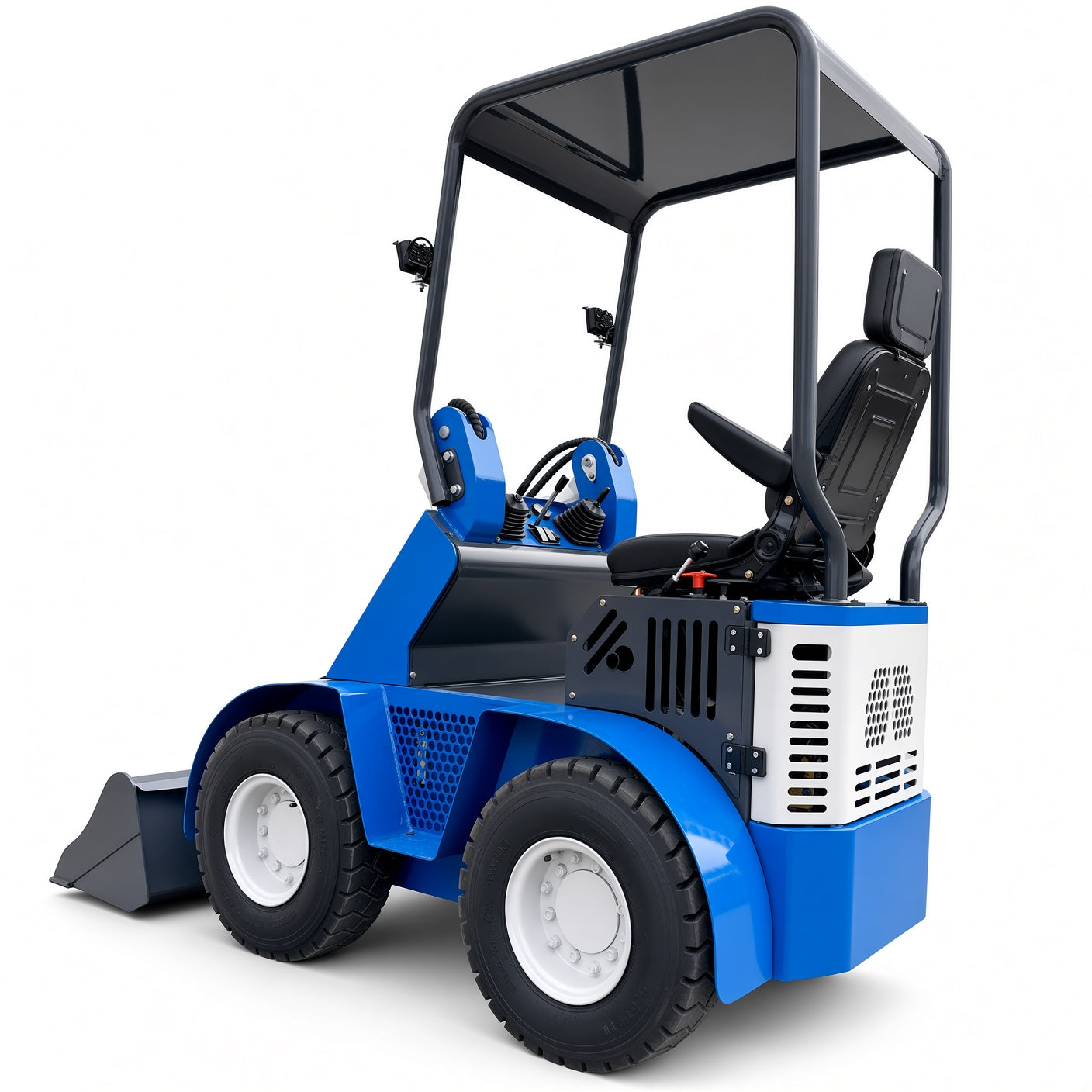 ME600 Forklift Loader Run Tong 420 Engine 1600kg Max Lifting Capacity 2350mm Working Height